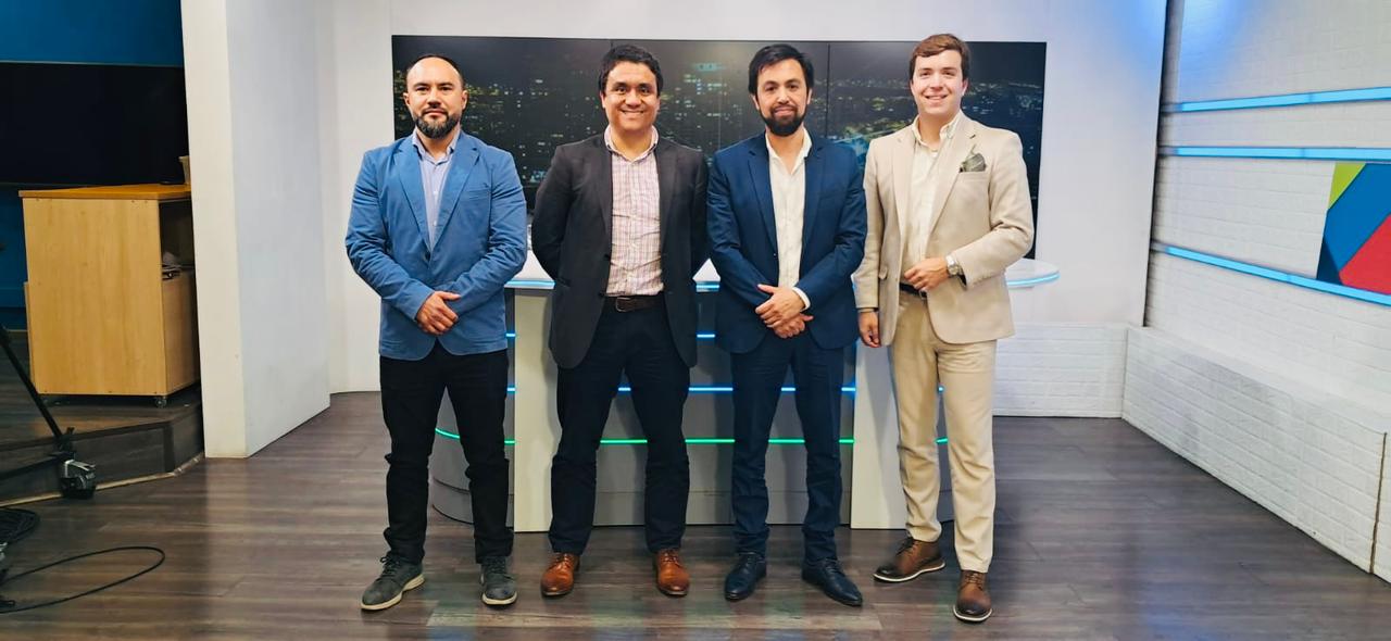 Académico de la Facultad de Ingeniería participó en entrevista televisiva sobre la gestión hídrica en la minería