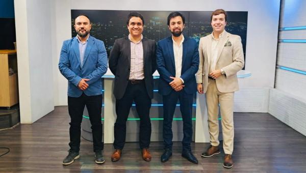 Académico de la Facultad de Ingeniería participó en entrevista televisiva sobre la gestión hídrica en la minería