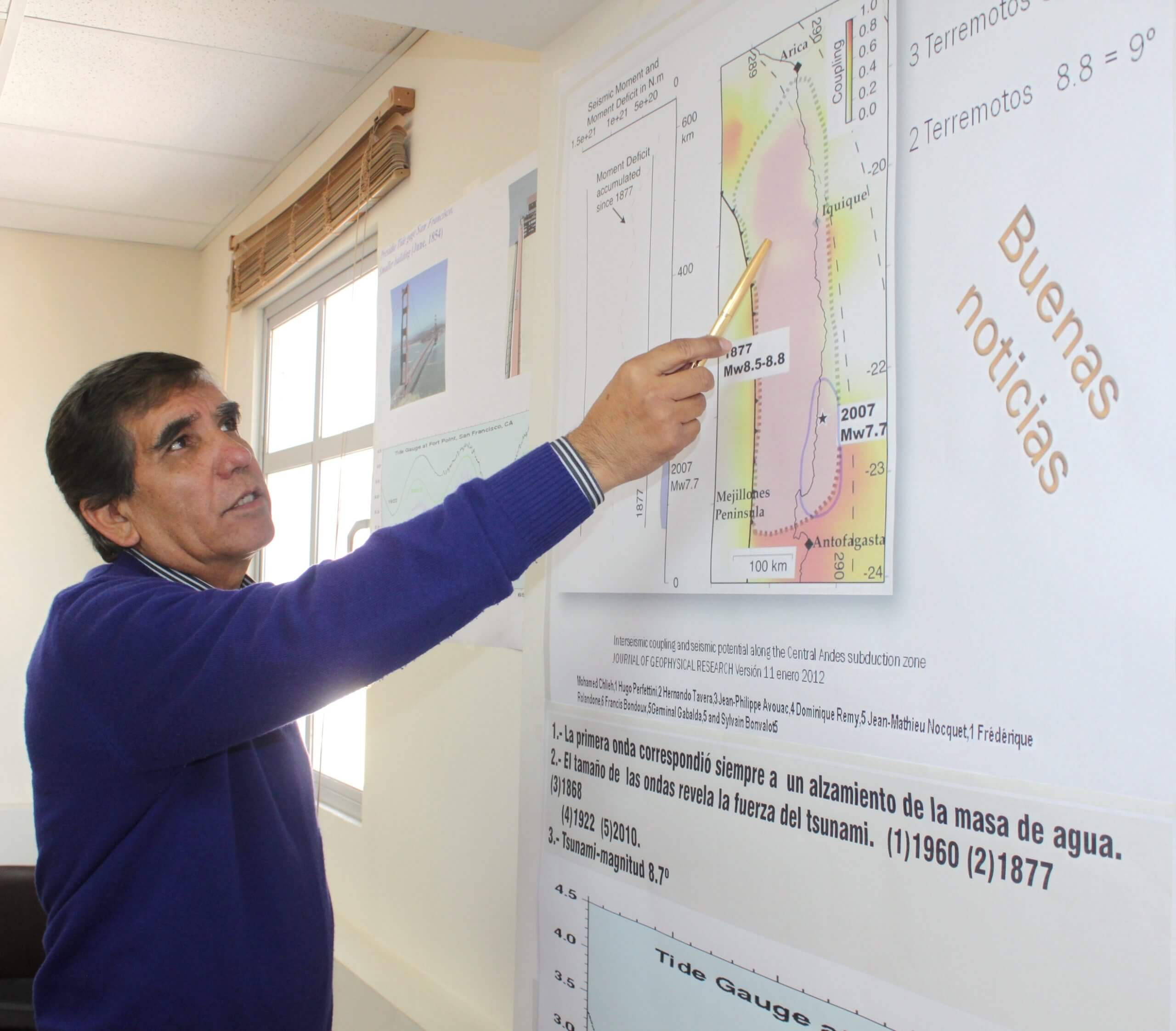 Académico de la UA advierte aumento de vulnerabilidades en caso de terremoto y tsunami en Antofagasta