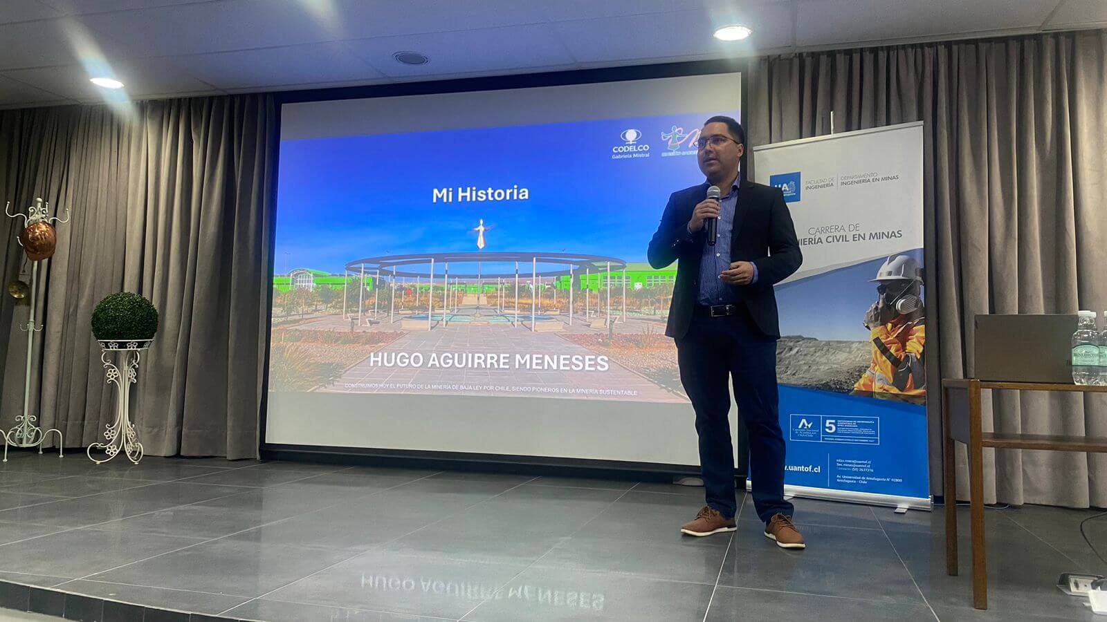 Exalumnos de la UA realizaron charlas técnicas en Semana de la Minería