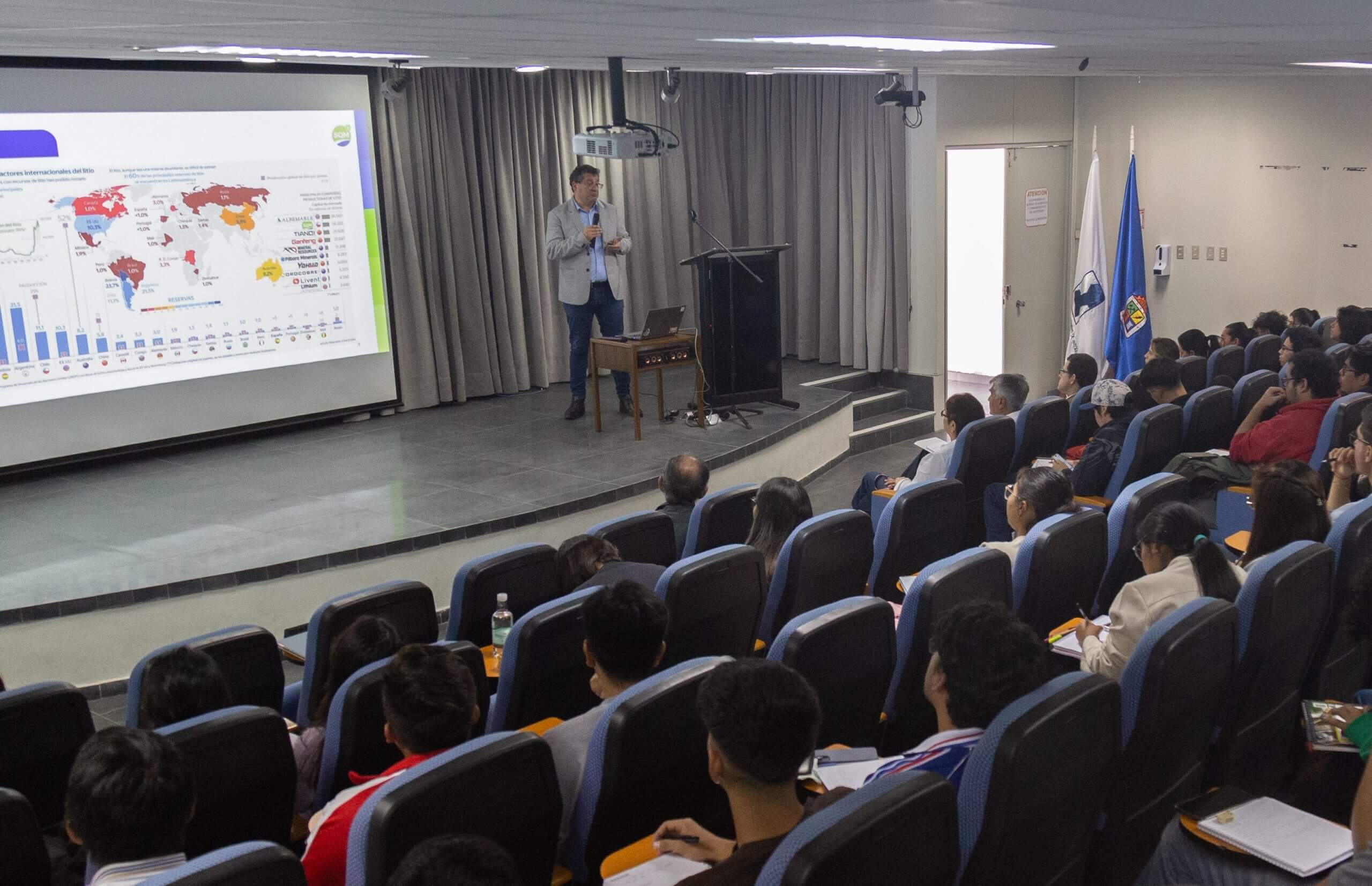 Facultad de Ingeniería de la UA potencia formación de estudiantes en cadena de valor del litio