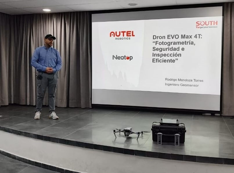 Con la exhibición de moderno equipamiento realizan en la UA el Workshop “Innovación en Geomensura”